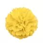 Χάρτινο pom pom κίτρινο