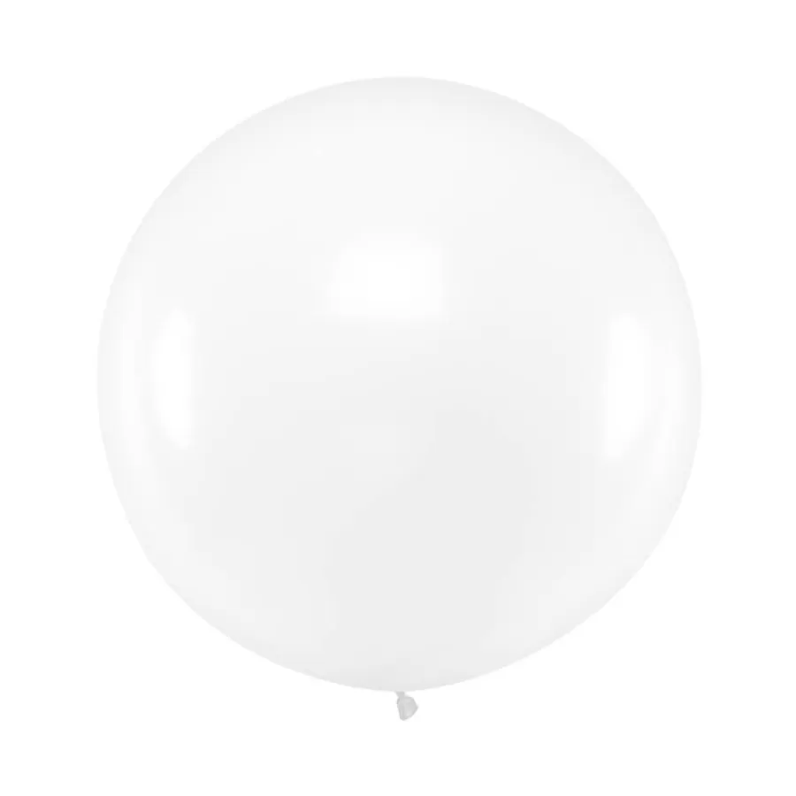 Μπαλόνι στρογγυλό διάφανο 1μ. - 1τμχ.