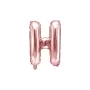 Μπαλόνι Γράμμα H Rose Gold - 35εκ