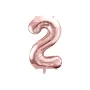 Μπαλόνι Αριθμός 2 Rose Gold - 86εκ.