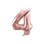 Μπαλόνι Αριθμός 4 Rose Gold - 86εκ.