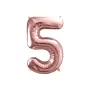 Μπαλόνι Αριθμός 5 Rose Gold - 86εκ.