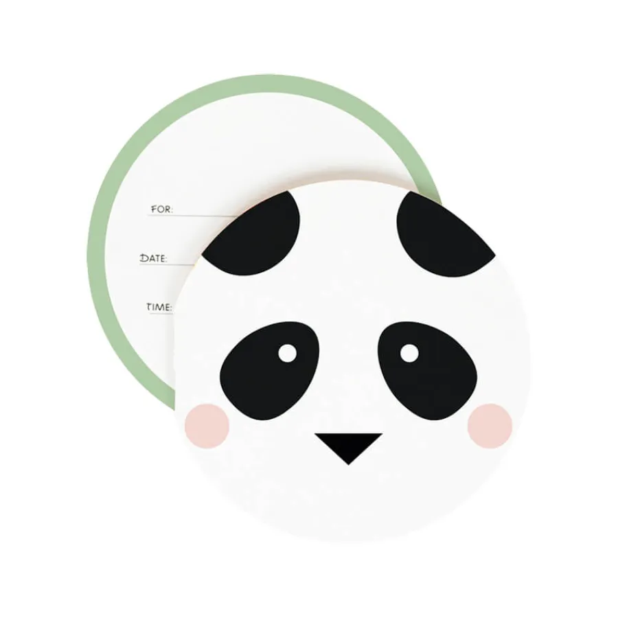 Προσκλήσεις για πάρτυ - Μικρό Panda Προσκλήσεις για πάρτυ - Μικρό Panda