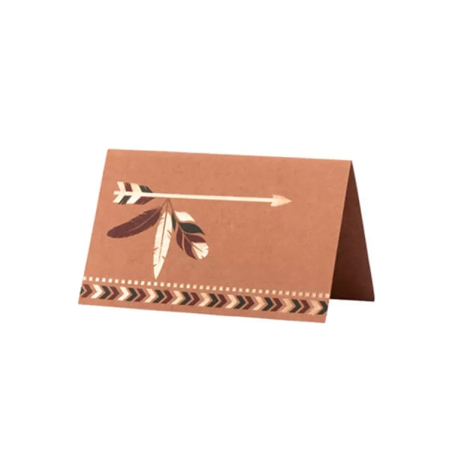 Place cards Ινδιάνοι - 8τμχ.