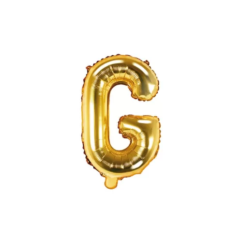 Μπαλόνι Γράμμα G χρυσό - 35εκ.