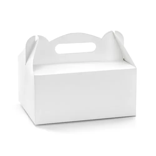Lunch box λευκό - 10τμχ.
