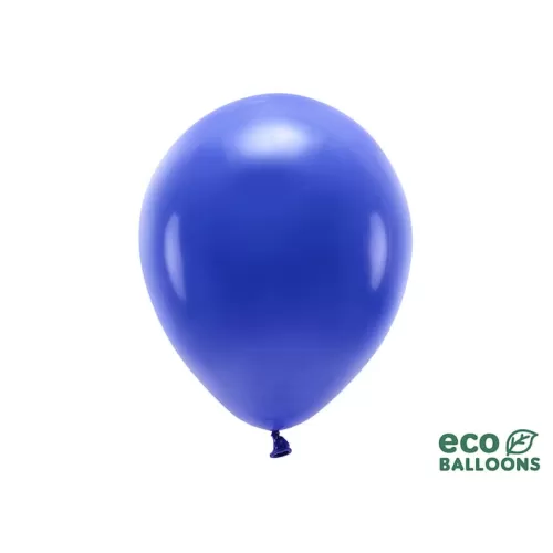 Μπαλόνια οικολογικά μπλε σκούρο 30εκ. - 10τμχ.