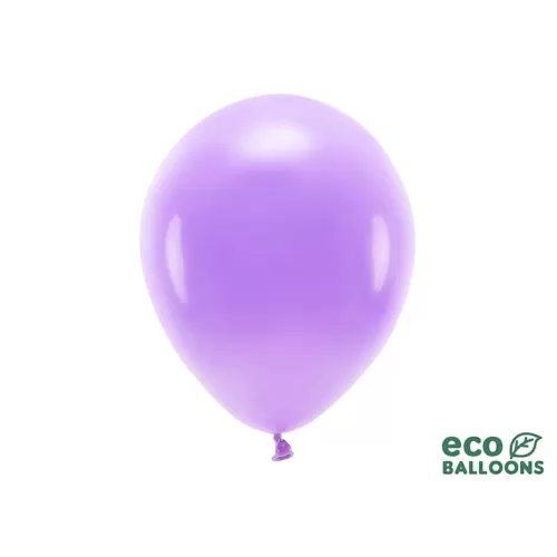 Μπαλόνια οικολογικά μοβ 30εκ. - 10τμχ.
