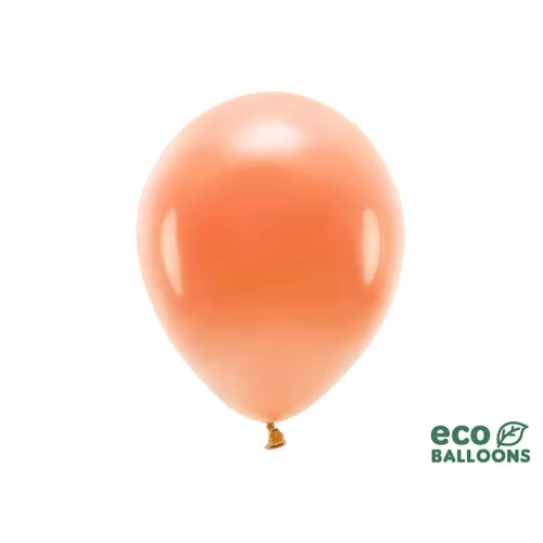 Μπαλόνια οικολογικά πορτοκαλί 30εκ. - 10τμχ.