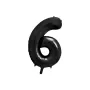 Μπαλόνι Αριθμός 6 μαύρο - 86εκ.