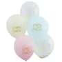 Μπαλόνια παστέλ & διάφανα 