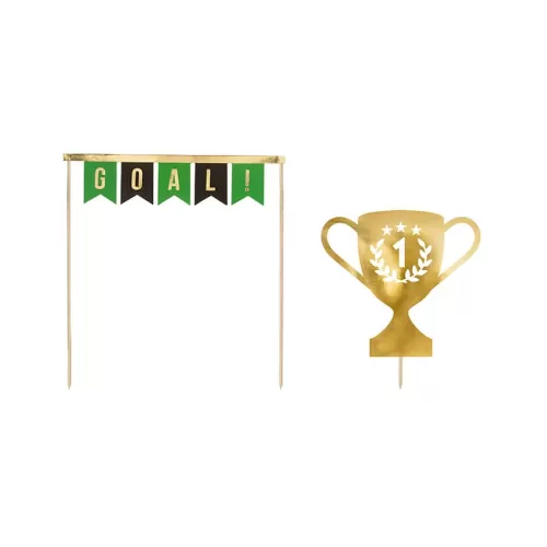 Διακοσμητικά στικ για τούρτα Κύπελλο/ Banner 