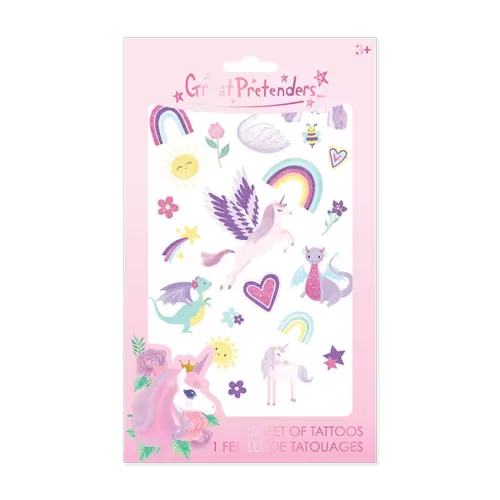 Τατουάζ για παιδιά Μονόκερος παστέλ