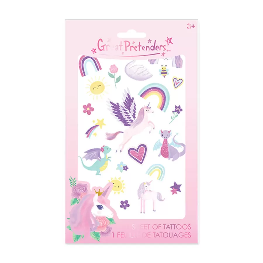 Τατουάζ για παιδιά Μονόκερος παστέλ