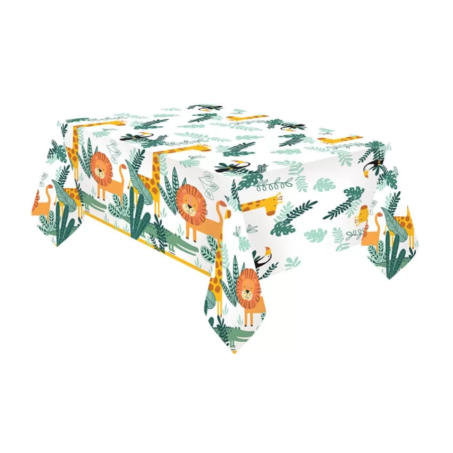 Χάρτινο τραπεζομάντηλο Ζωάκια της Ζούγκλας - Get Wild