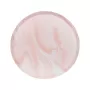 Χάρτινα πιάτα Marble ροζ - 8τμχ.