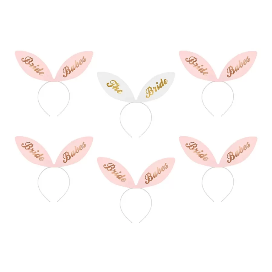 Στέκες Αυτάκια Κουνελιού Bachelorette - 6τμχ.
