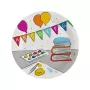 Χάρτινα πιάτα Back to School - 8τμχ.