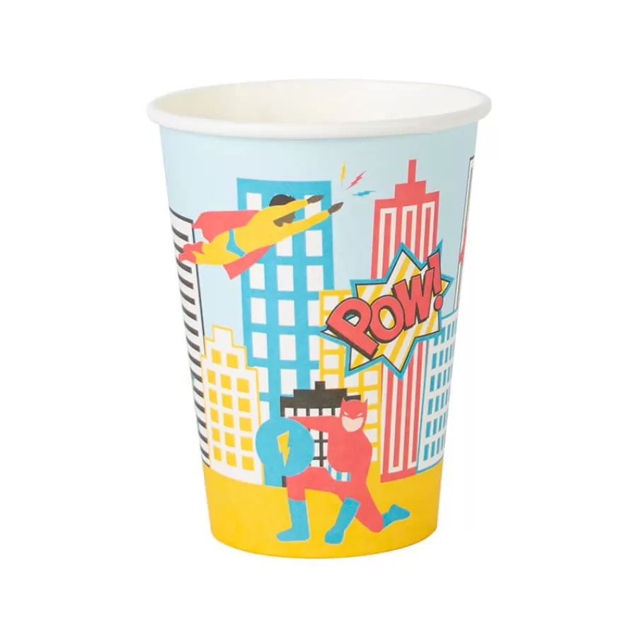 Χάρτινα ποτήρια Σούπερ Ήρωες & Ηρωίδες - 8τμχ.