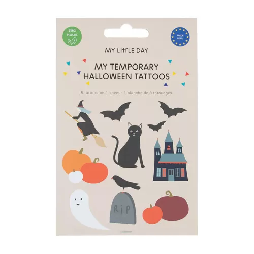 Τατουάζ για παιδιά Halloween - 8τμχ.