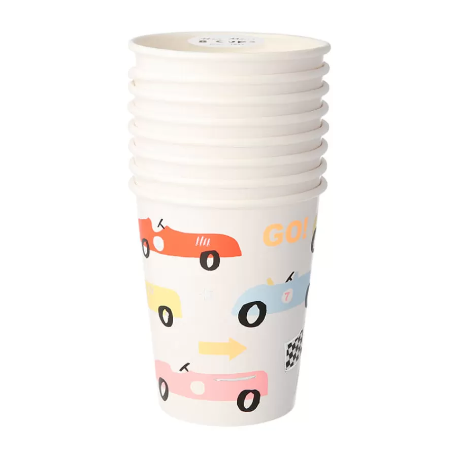 Χάρτινα ποτήρια Αγωνιστικά Αυτοκίνητα - 8τμχ. Χάρτινα ποτήρια Αγωνιστικά Αυτοκίνητα - 8τμχ.