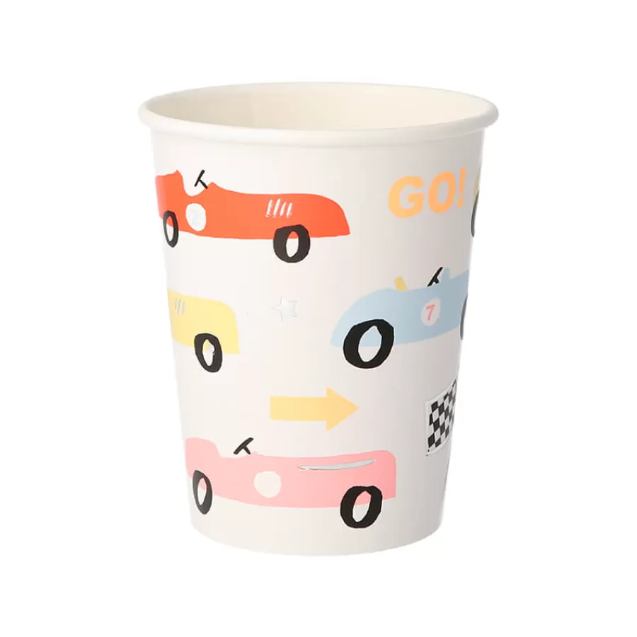Χάρτινα ποτήρια Αγωνιστικά Αυτοκίνητα - 8τμχ. Χάρτινα ποτήρια Αγωνιστικά Αυτοκίνητα - 8τμχ.