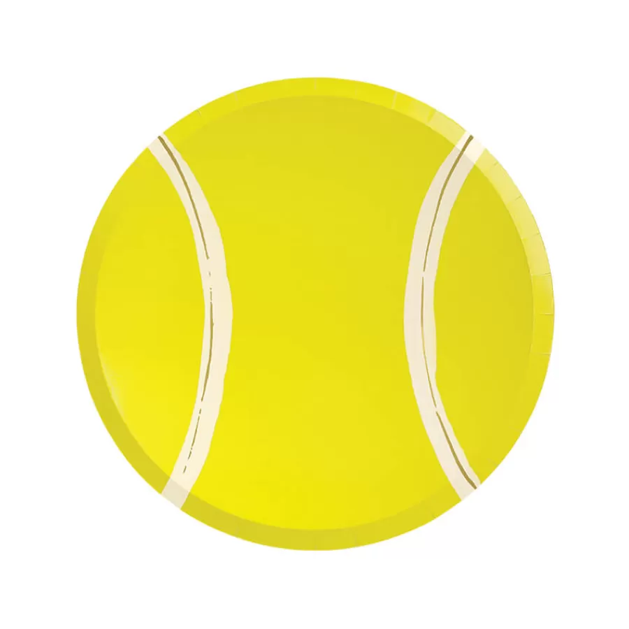 Χάρτινα πιάτα Τένις - 8τμχ.