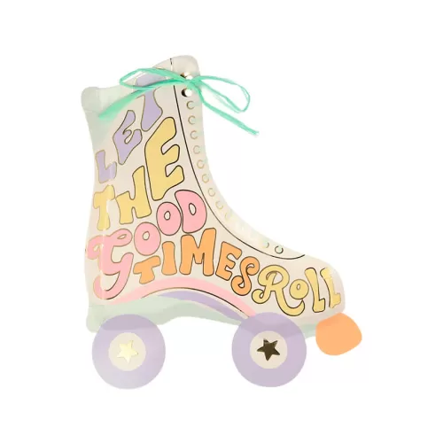 Χάρτινα πιάτα Roller Skate - 8τμχ.