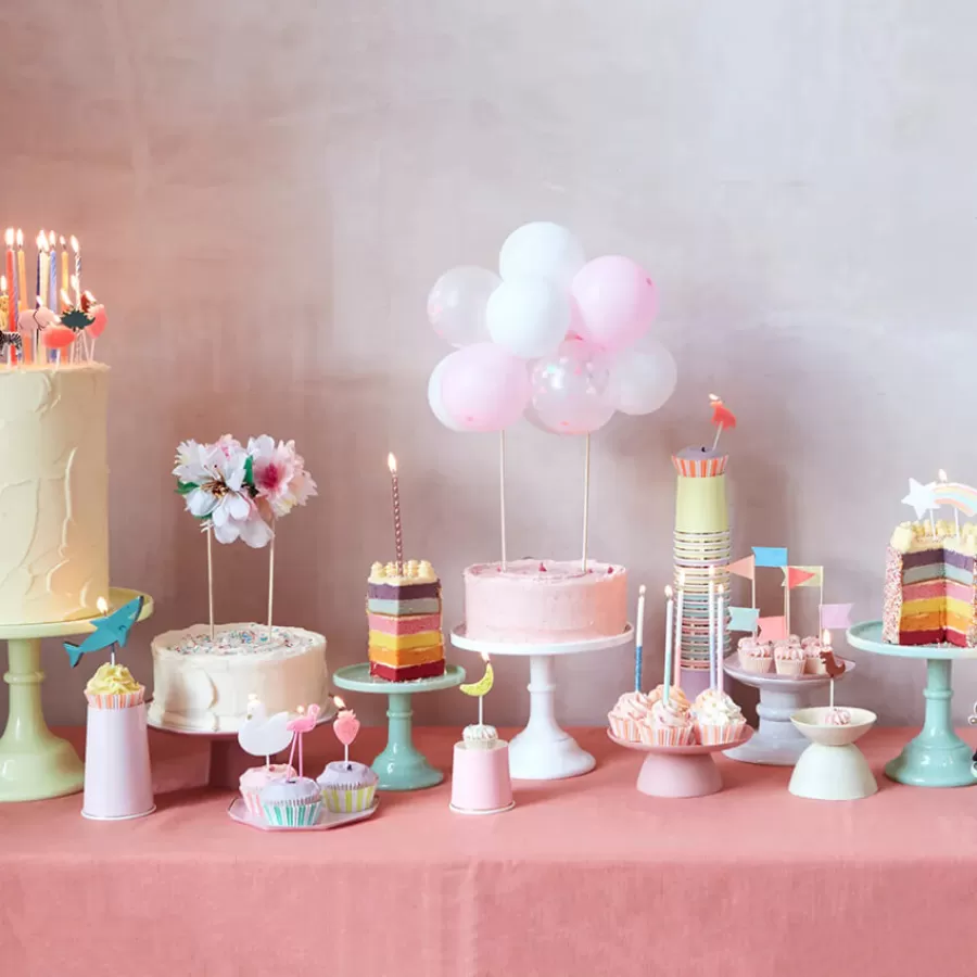 Διακόσμηση τούρτας - Μπαλόνια ροζ