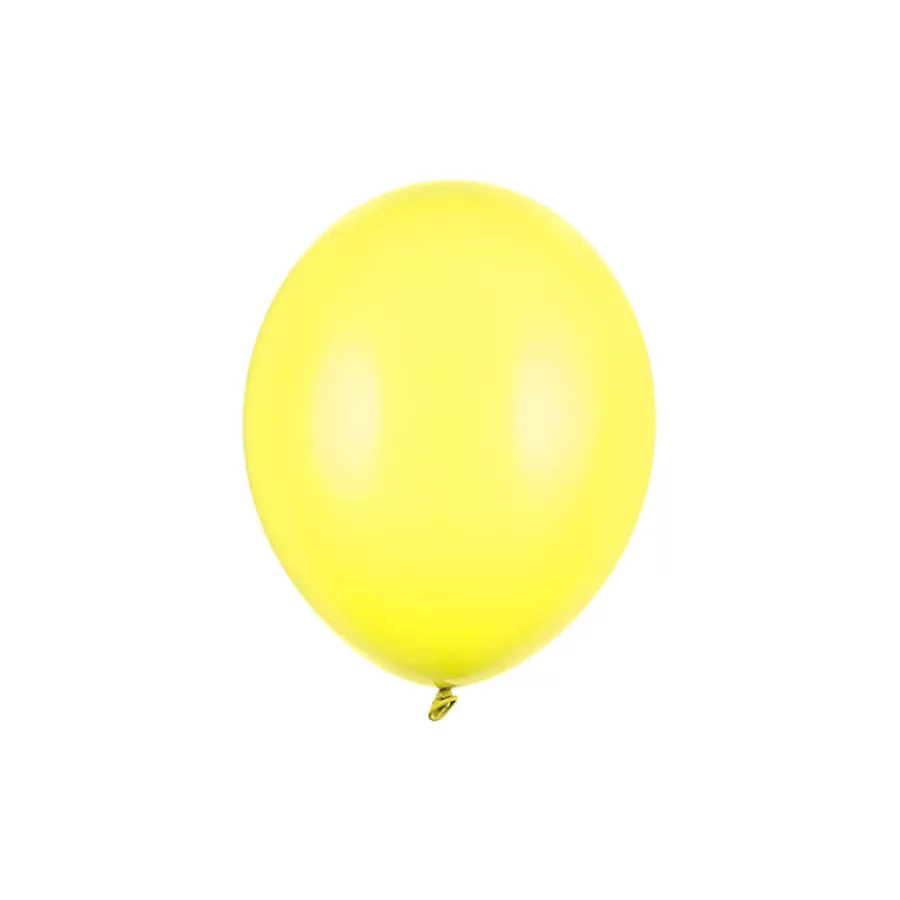 Μπαλόνια κίτρινα lemon zest 30εκ. - 10τμχ.