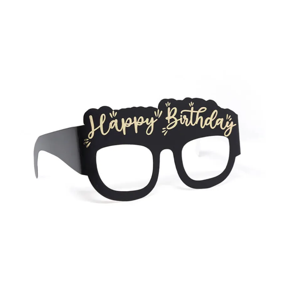 Γυαλιά χάρτινα μαύρα 