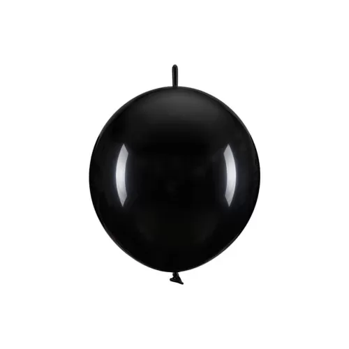 Μπαλόνια link μαύρα - 20τμχ.