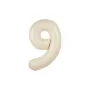Μπαλόνι αριθμός 9 κρεμ