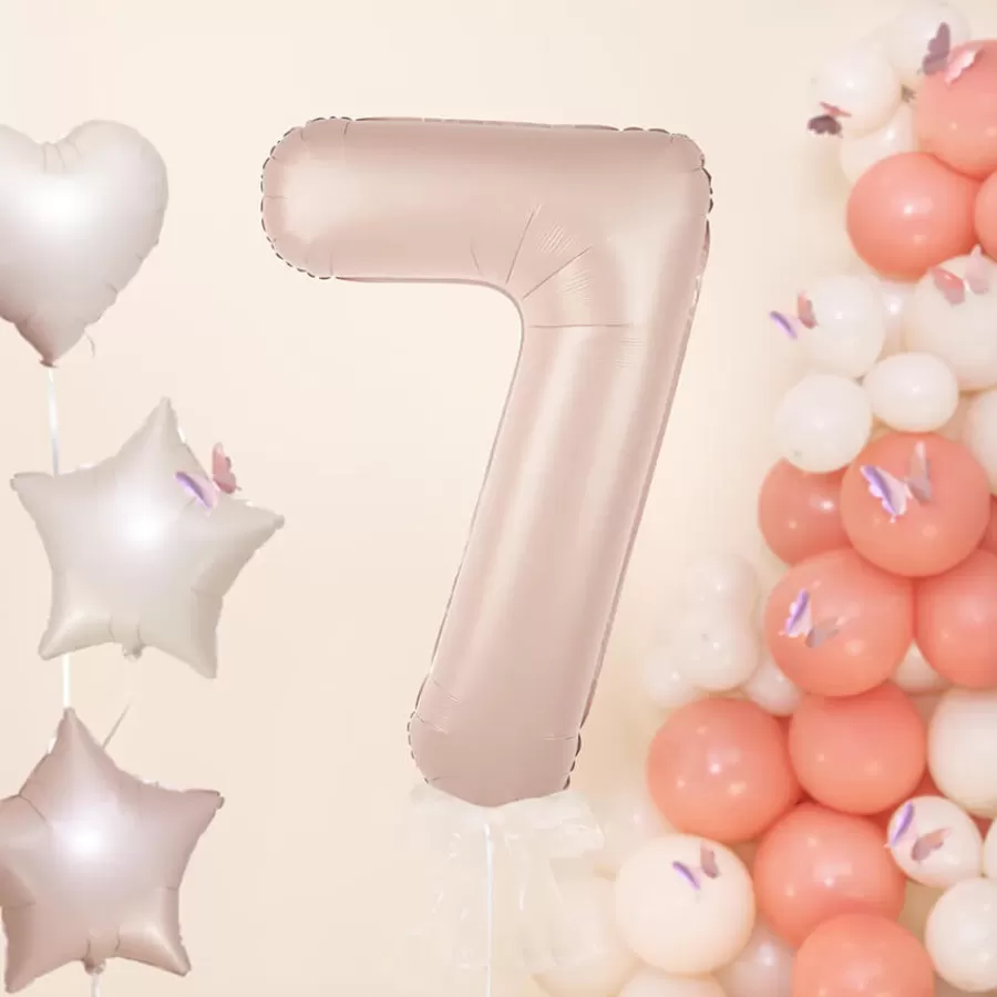 Μπαλόνι αριθμός 7 caramel Μπαλόνι αριθμός 7 caramel