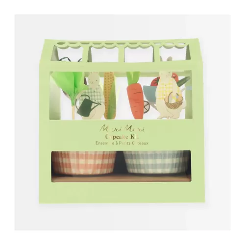 Σετ για cupcakes Bunny Greenhouse - 24τμχ.