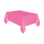 Πλαστικό τραπεζομάντηλο φούξια 137x274εκ.