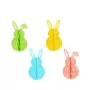 Κουνελάκια honeycomb μίνι διακοσμητικά - 4τμχ.