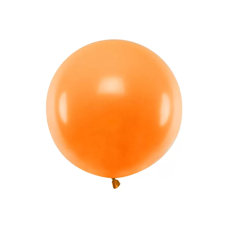 Μπαλόνι στρογγυλό πορτοκαλί 60εκ. - 1τμχ.