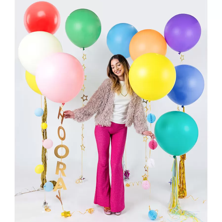 Μπαλόνι στρογγυλό κρεμ ανοιχτό 60εκ. - 1τμχ. Μπαλόνι στρογγυλό κρεμ ανοιχτό 60εκ. - 1τμχ.