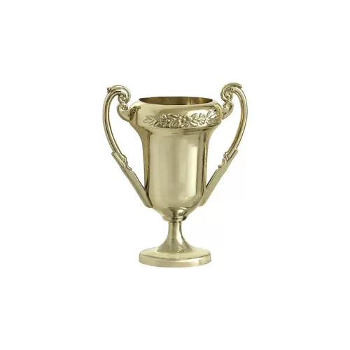 Κύπελλο χρυσό πλαστικό μίνι - 4τμχ.