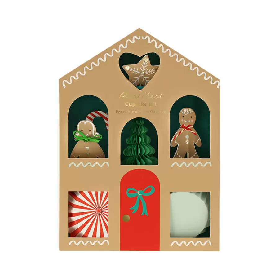 Σετ για cupcakes Gingerbread - 24τμχ.