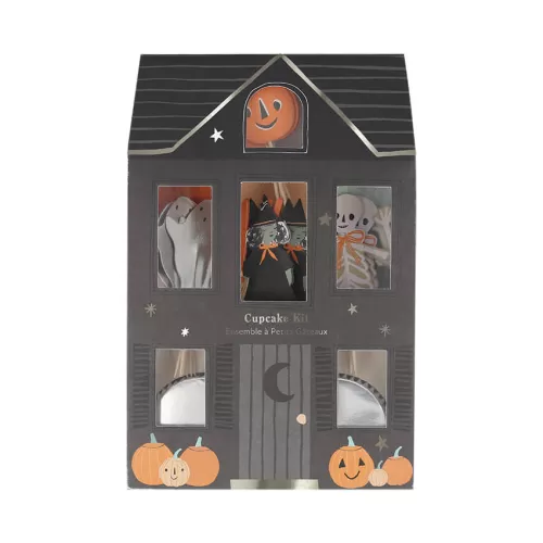 Σετ για cupcakes Vintage Halloween - 24τμχ.
