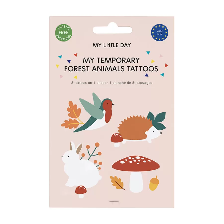 Τατουάζ για παιδιά Woodland - 8τμχ.
