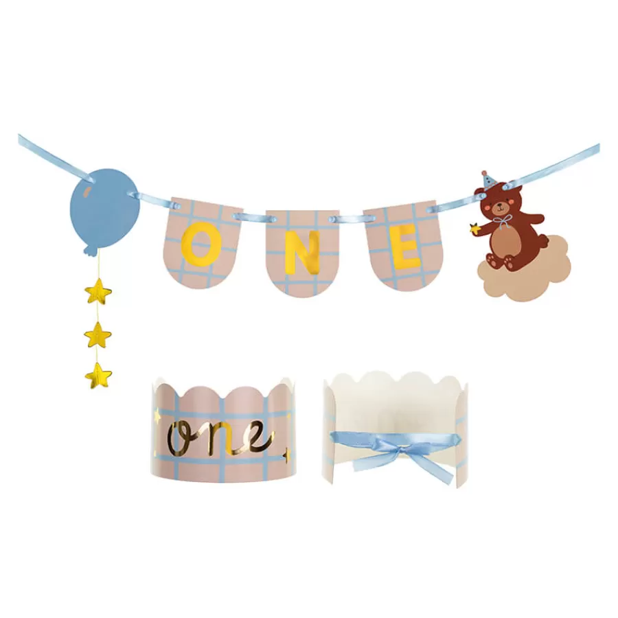 Σετ γιρλάντα & κορώνα 