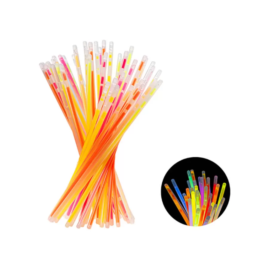 Ράβδοι Glow in the Dark - 100τμχ.