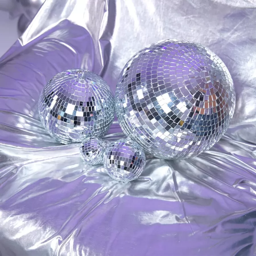 Disco Ball ασημί 10εκ. Disco Ball ασημί 10εκ.