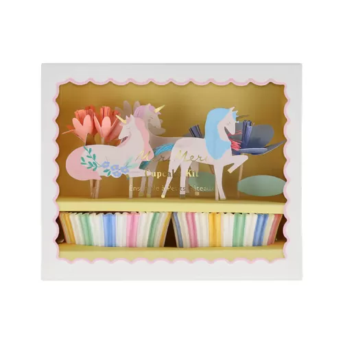 Σετ για cupcakes Meadow Unicorns - 24τμχ.