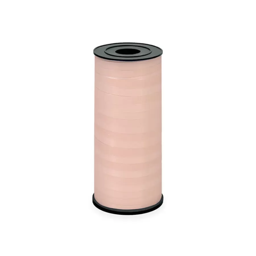 Κορδέλα πλαστική για μπαλόνια powder pink 92μ.