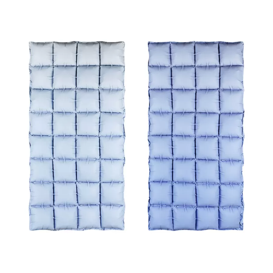 Backdrop από μπαλόνι διπλής όψεως σιέλ ombre