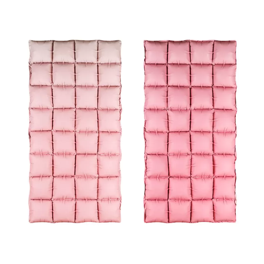 Backdrop από μπαλόνι διπλής όψεως ροζ ombre